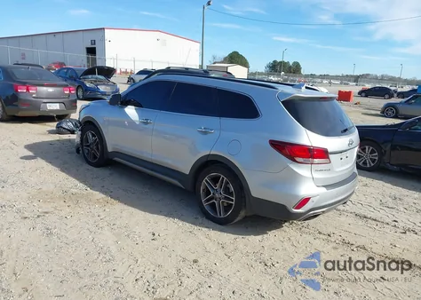 2017 Hyundai Santa Fe Limited Ultimate z USA, uszkodzony, nr VIN KM8SR4HF0HU214176
